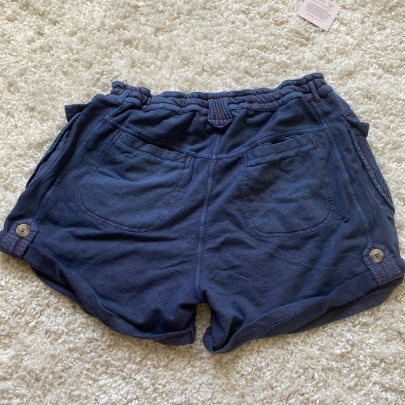 Free People NWT cotton blue shorts - Picture 5 of 5